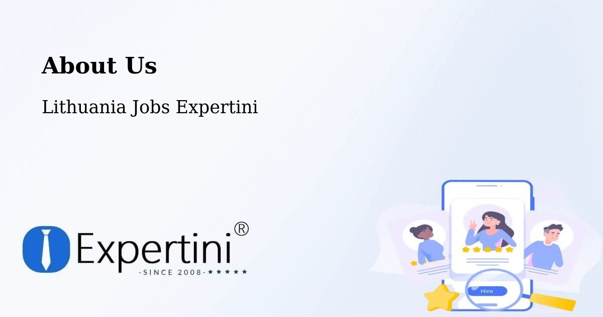 About Expertini Recruitment Platform  – Vilnius - Vilnius, Lithuania Jobs Expertini