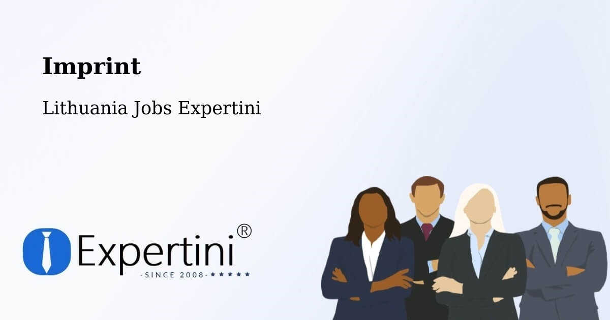 Imprint – Vilnius - Lithuania Jobs Expertini