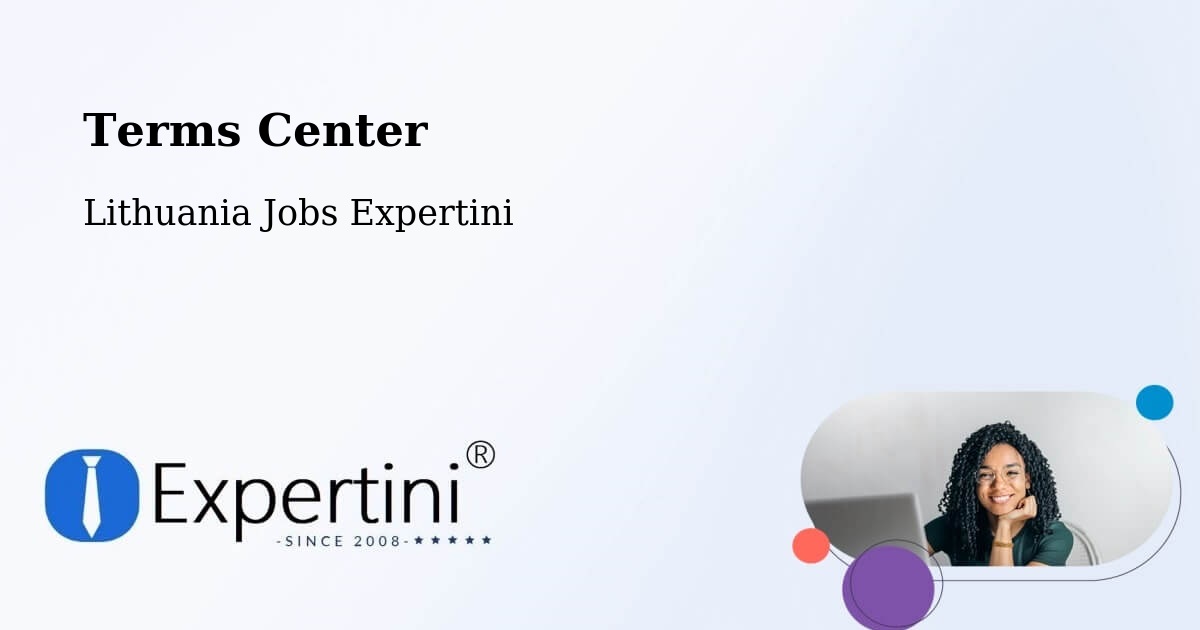 Terms of Service – Vilnius - Lithuania Jobs Expertini